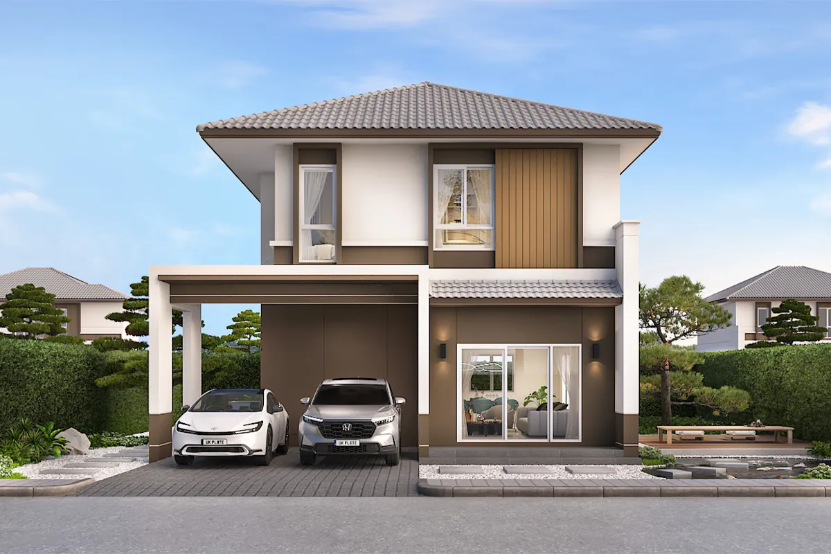 แบบบ้าน IDO โครงการ MODEN เพชรเกษม 81