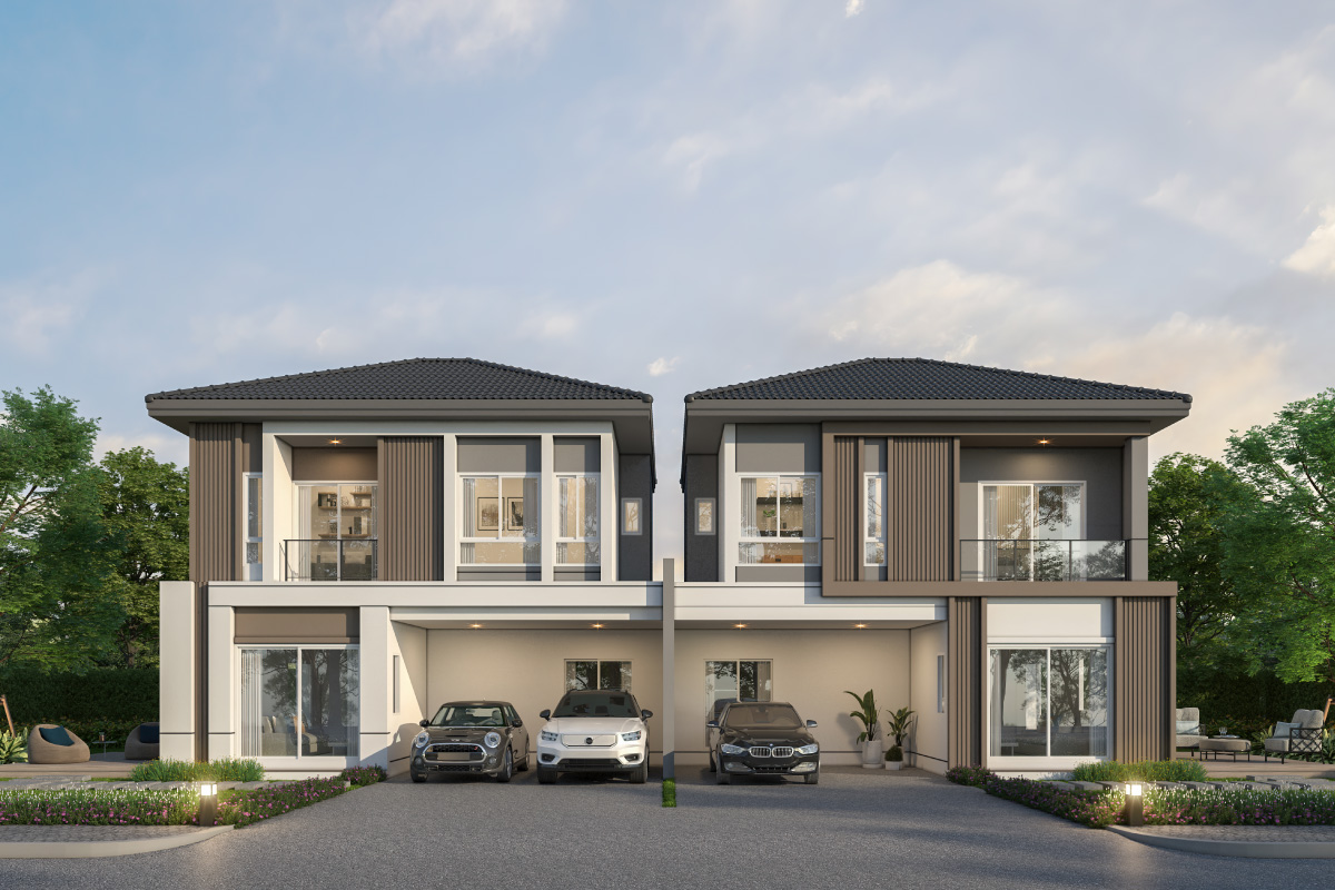 โครงการบ้านแฝด GRANDE PLENO รามอินทรา-บางชันสเตชั่น