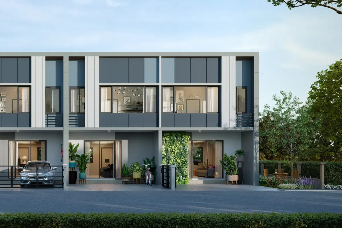 โครงการทาวน์โฮมไม่เกิน 2 ล้าน จากโครงการ PLENO ติวานนท์