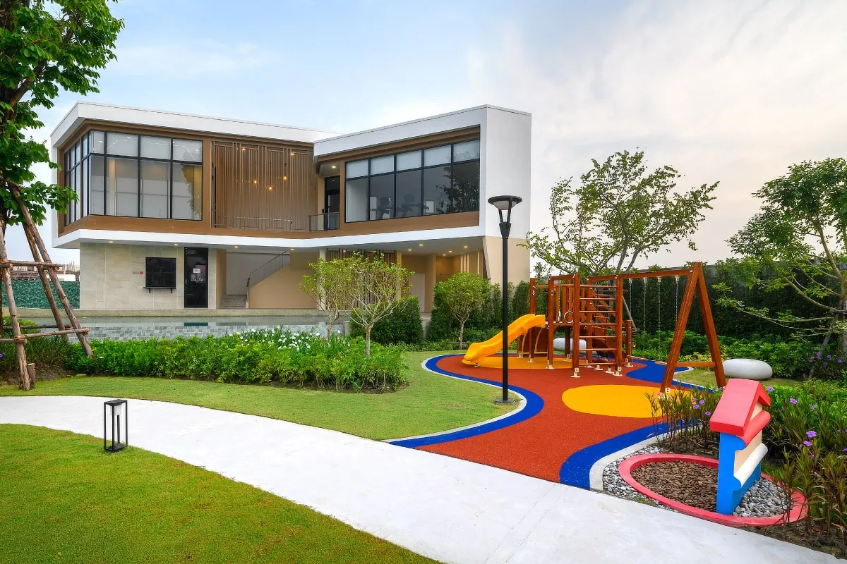 สังคมบ้านแฝดคุณภาพ โครงการ PLENO TOWN พระราม 2