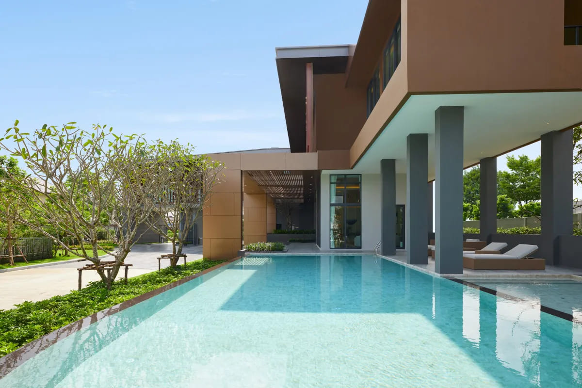 ส่วนกลางโครงการ THE CITY พระราม 5 - นครอินทร์