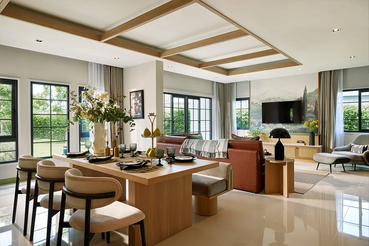 บรรยากาศภายในบ้าน โครงการ CENTRO วัชรพล 2