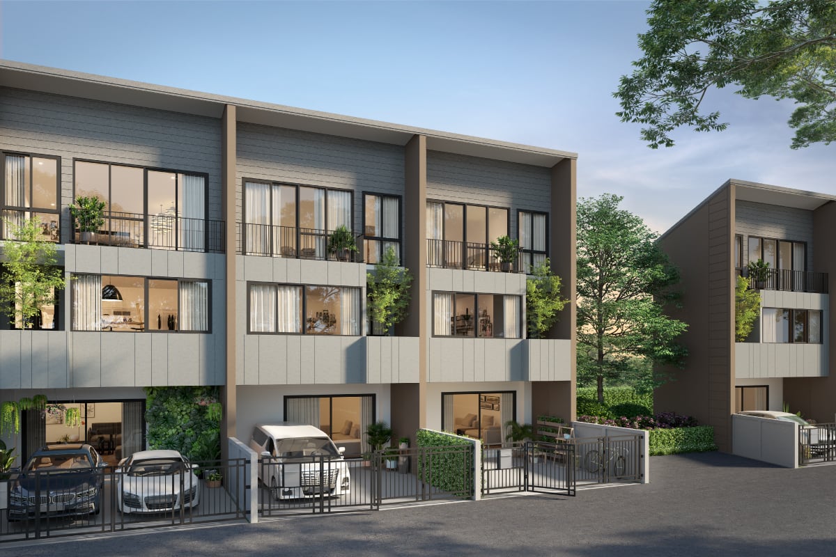 โครงการทาวน์โฮม บ้านกลางเมือง รามอินทรา 83 สเตชั่น