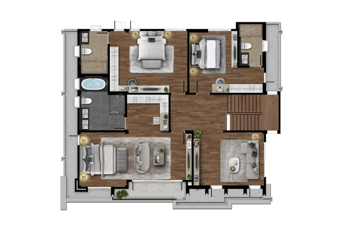 Type LYRA: Floor 2nd Floor