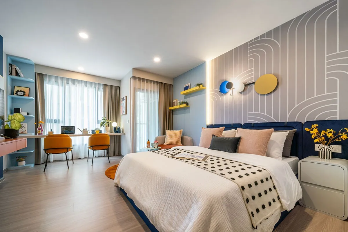 ห้องบนคอนโด ASPIRE สุขุมวิท - พระราม 4