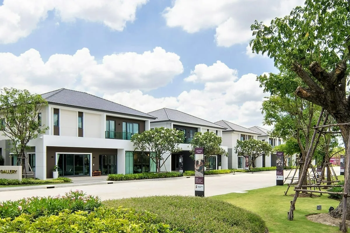 บรรยากาศสังคมบ้านเดี่ยวคุณภาพ โครงการ CENTRO วิภาวดี