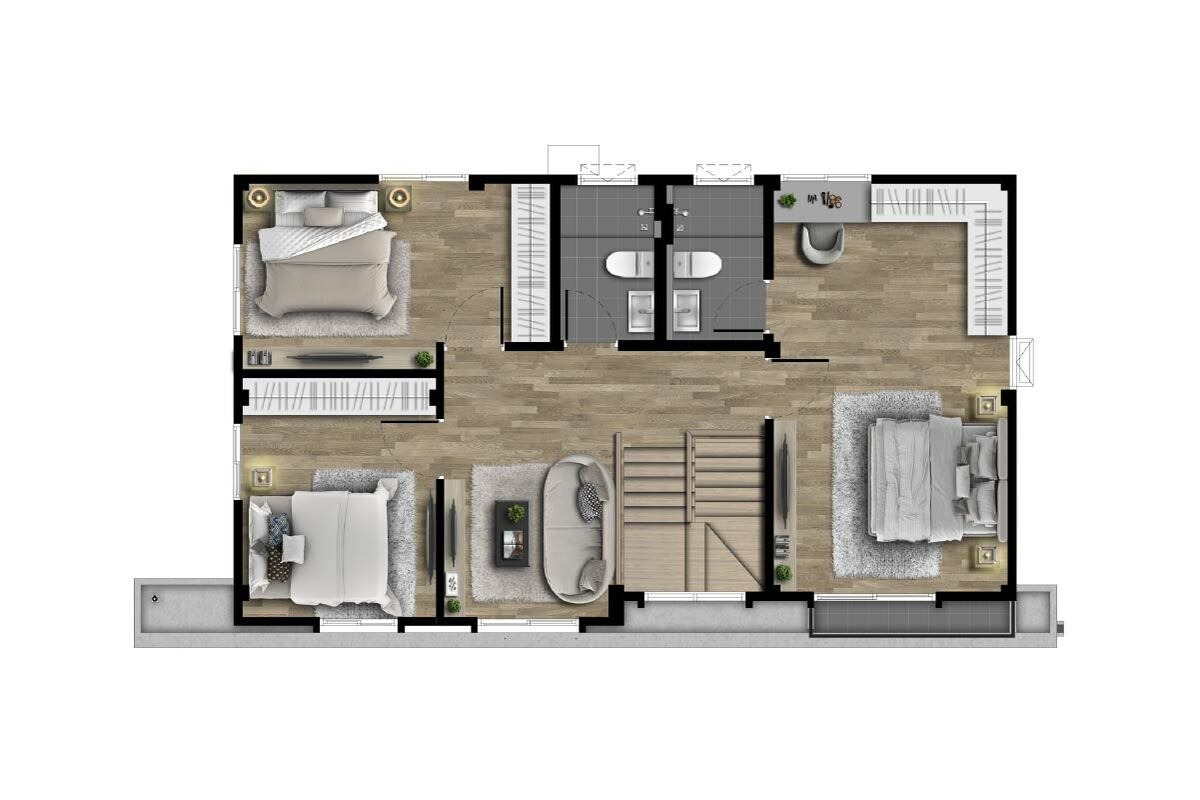 Type EMMA: Floor 2nd Floor