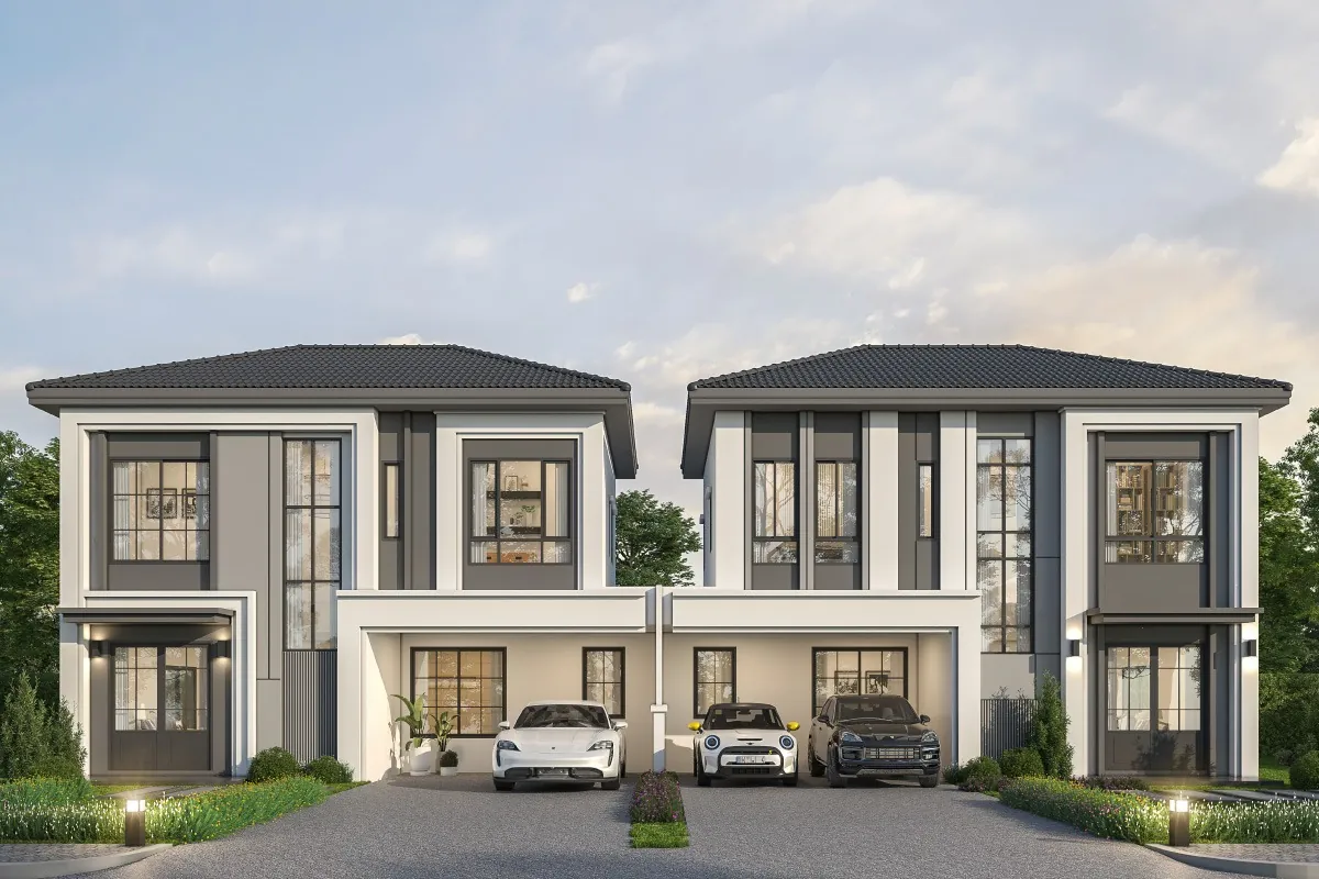 แบบบ้าน OLIVIA F โครงการ GRANDE PLENO แจ้งวัฒนะ - ราชพฤกษ์