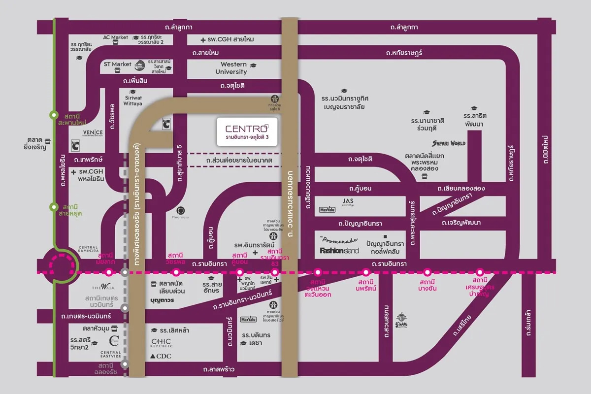 12_homestory-house-ramintra.jpg แผนที่การเดินทางและสิ่งอำนวยความสะดวกรอบโครงการ CENTRO รามอินทรา - จตุโชติ 3