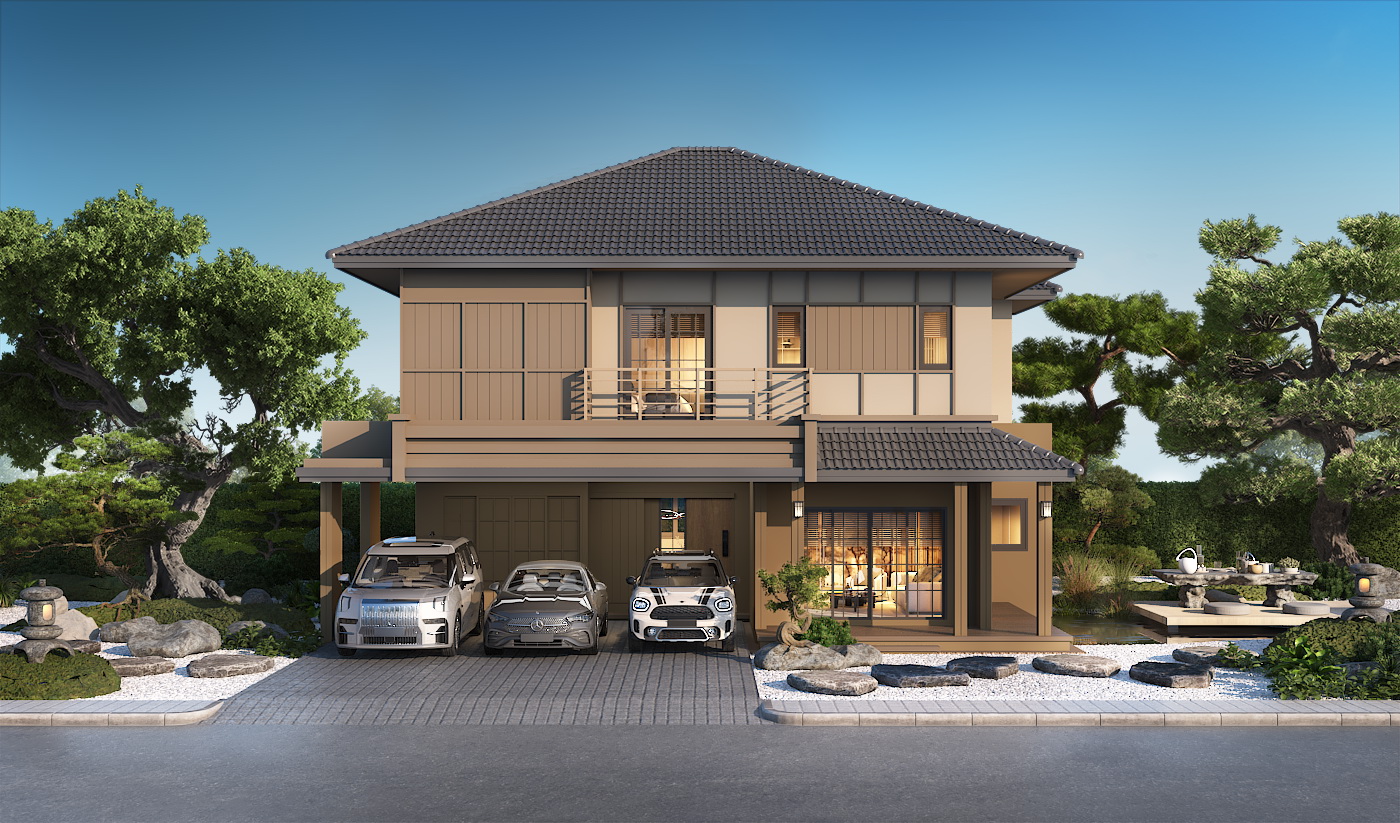 01_detached-house-phra-pradaeng.jpg โครงการบ้านเดี่ยว CENTRO สาทร-สุขสวัสดิ์ แบบบ้าน KOBOKU