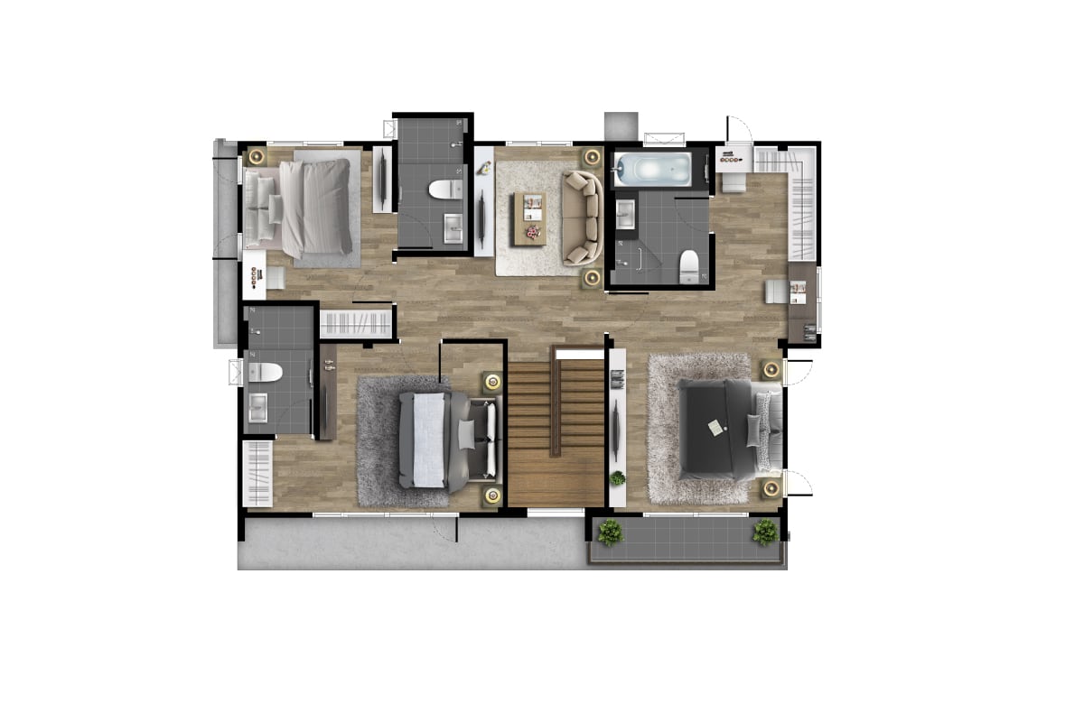 Type LATITUDE: Floor 2nd Floor