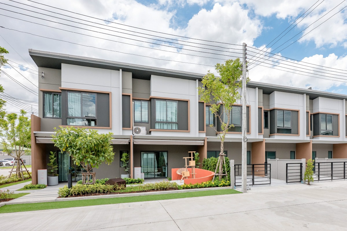 แบบบ้าน LINA โครงการทาวน์โฮม PLENO TOWN พหลโยธิน ลำลูกกา