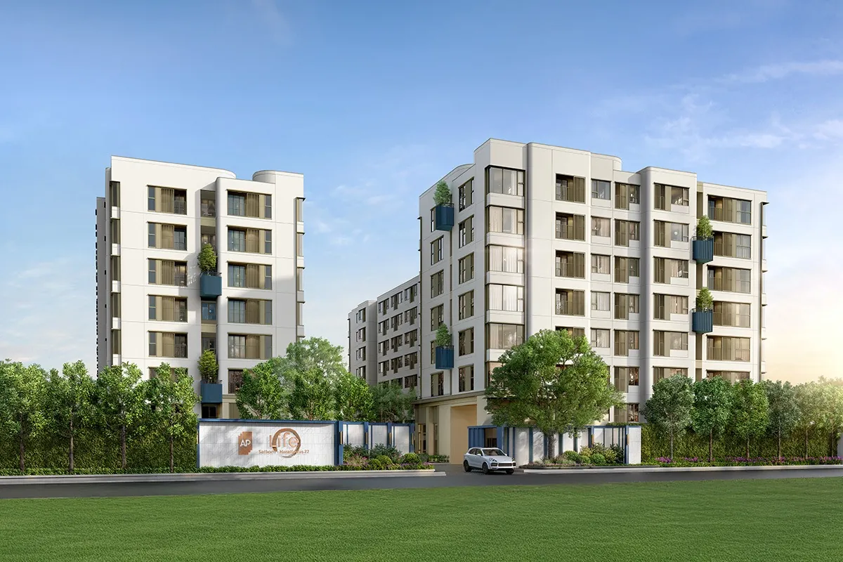 คอนโด Low Rise ใกล้รถไฟฟ้า โครงการ LIFE สาทร - นราธิวาส 22