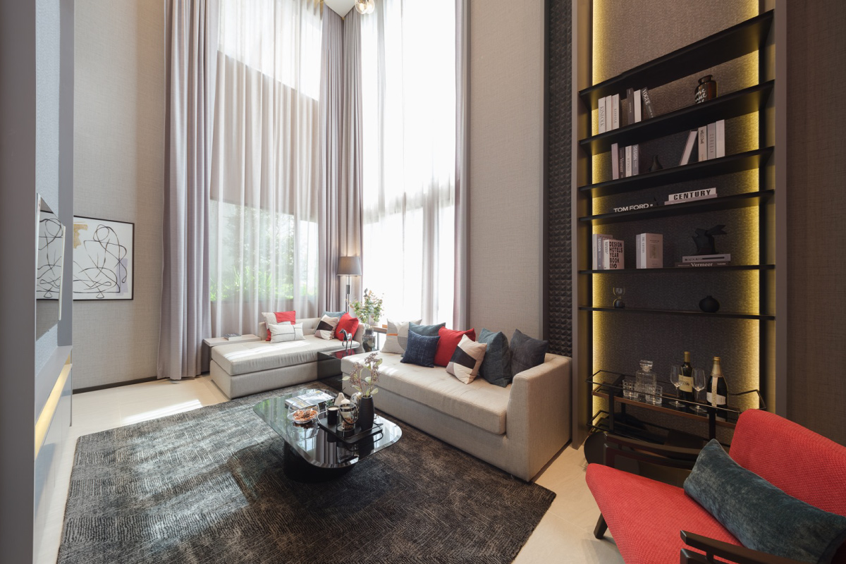 การออกแบบหน้าต่างบานใหญ่ในบ้านสไตล์ Modern Classic