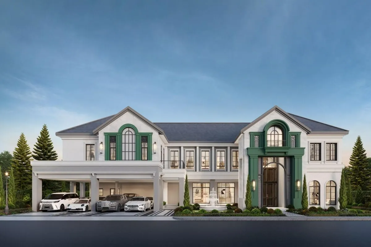 แบบบ้าน VELINCIA โครงการ THE PALAZZO ปิ่นเกล้า - บรมฯ