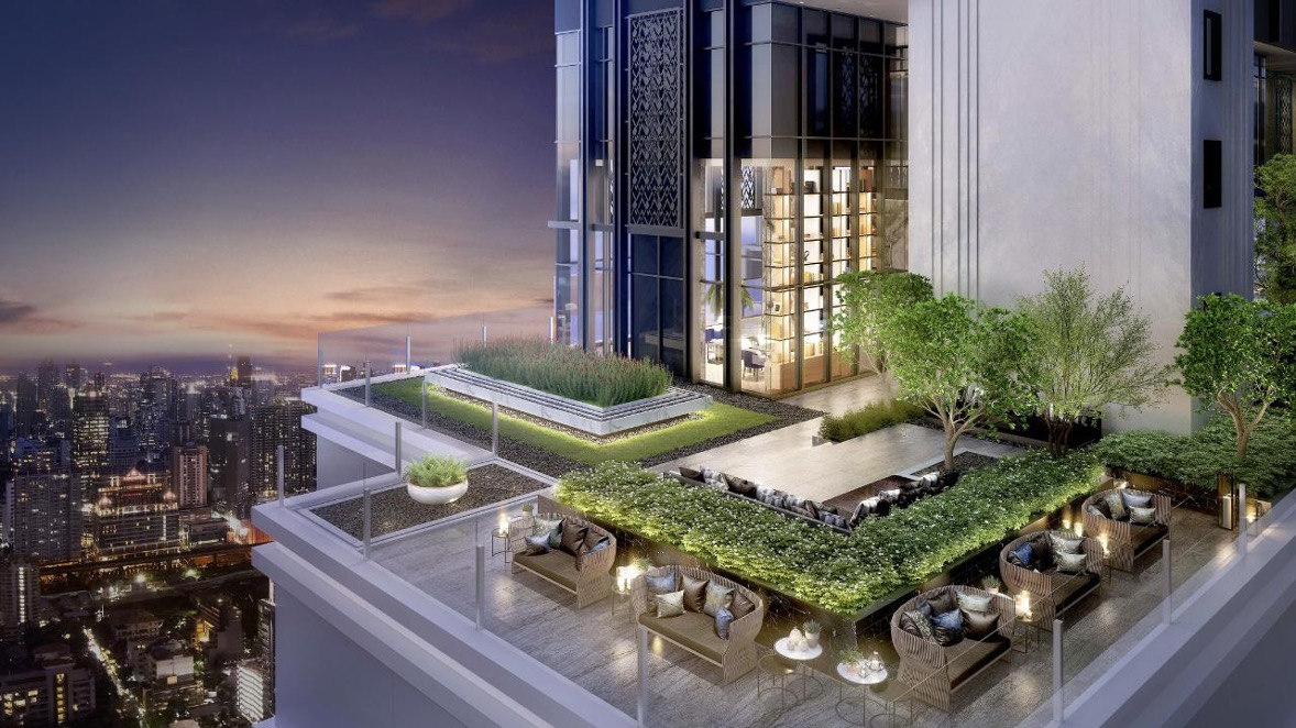 THE SKY OASIS ภายในโครงการ THE ADDRESS สยาม-ราชเทวี