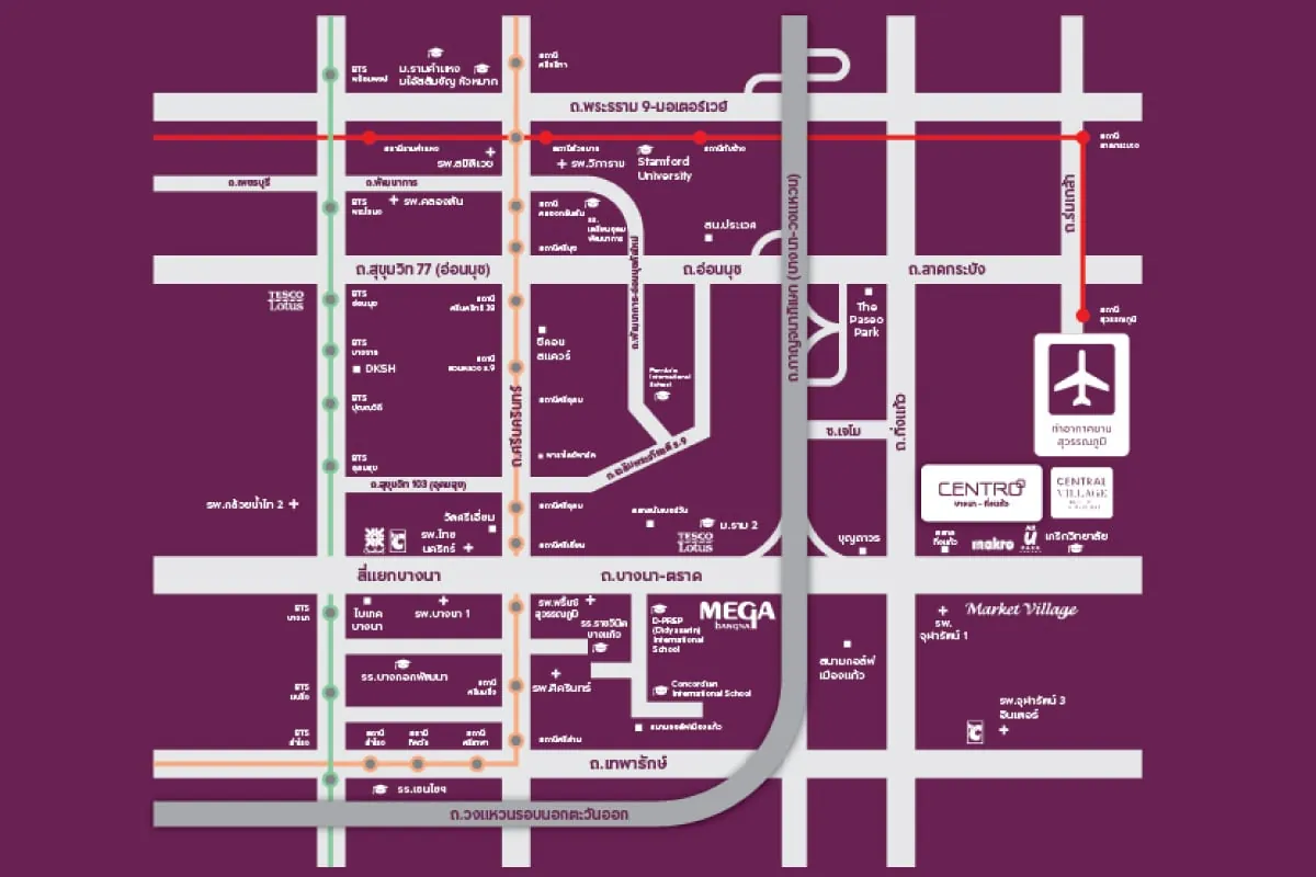 10_homestory-house-bangna.png แผนที่การเดินทางและสิ่งอำนวยความสะดวกใกล้เคียงโครงการ CENTRO บางนา - กิ่งแก้ว