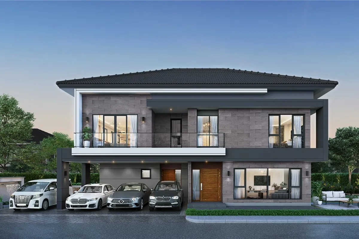 แบบบ้าน ORENDA โครงการ THE CITY ทวีวัฒนา