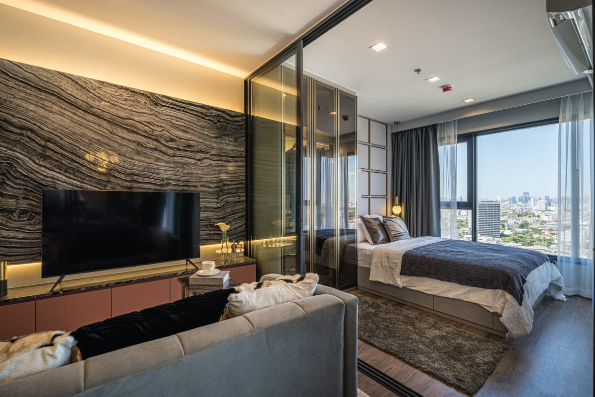 ห้องนอน โครงการ LIFE ลาดพร้าว แวลลีย์