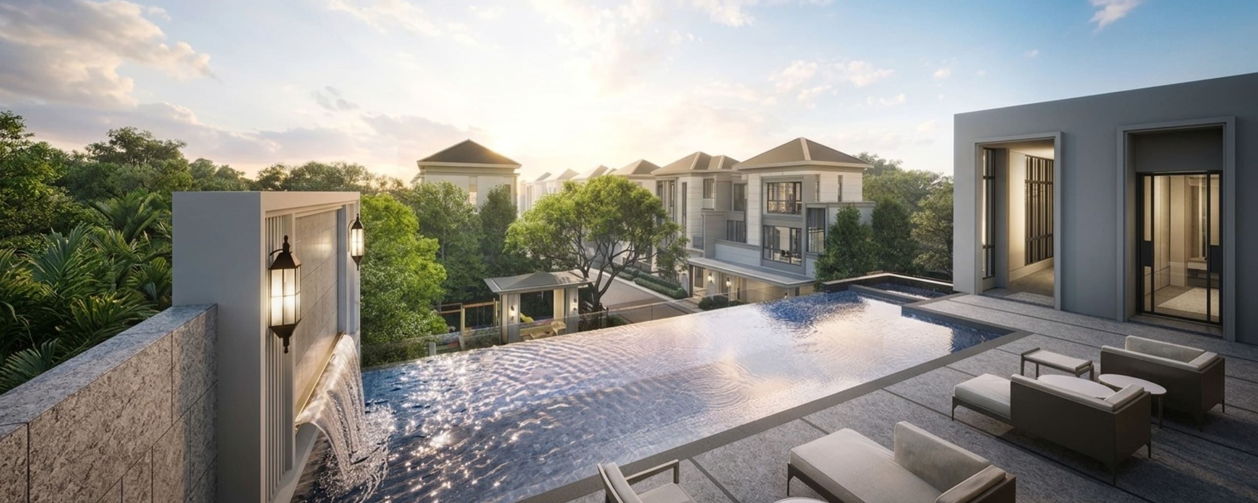 ภายในโครงการบ้านหรูหลังใหญ่ 20 - 30 ล้าน