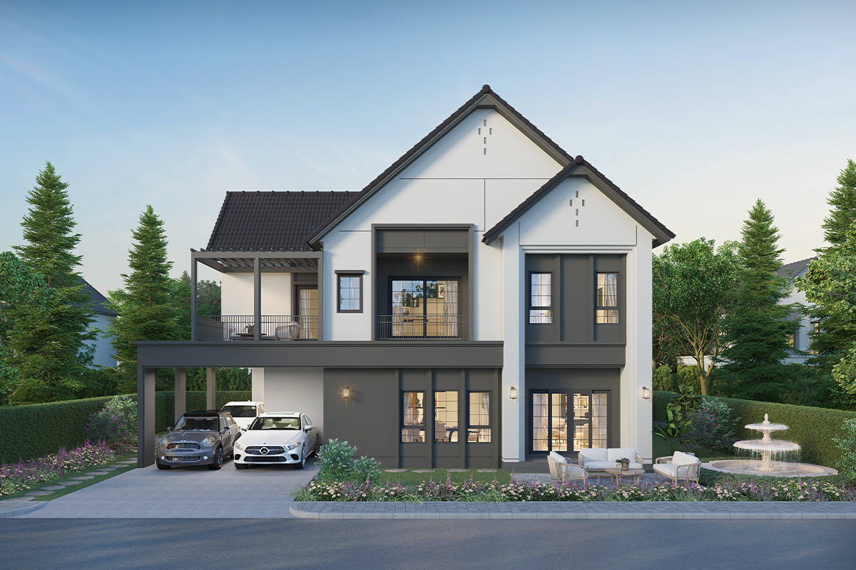 017_single-detached-house-bangplee.jpg บ้านเดี่ยวแถวบางพลี โครงการ CENTRO บางนา