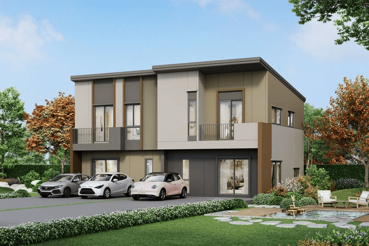 บ้านแฝด ย่านพหลโยธิน-วิภาวดี โครงการ PLENO TOWN พหลโยธิน - วิภาวดี