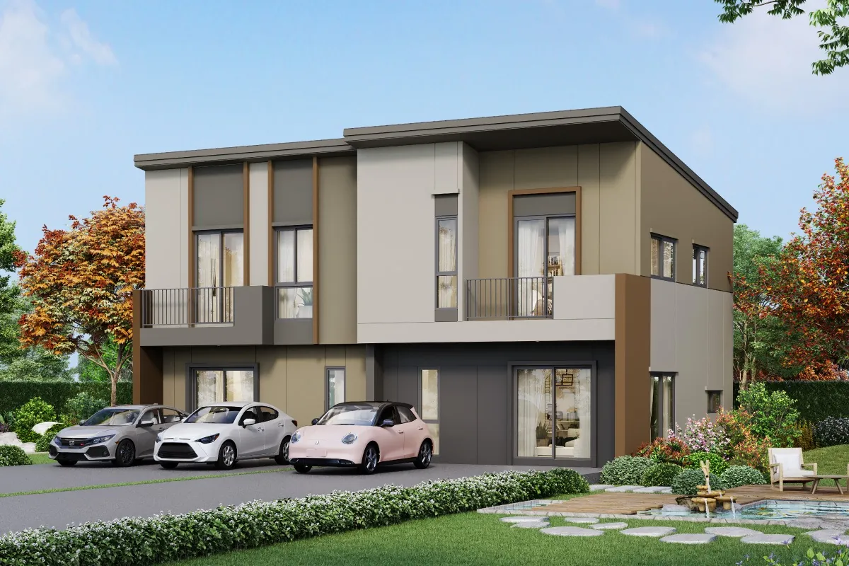 บ้านแฝดไม่เกิน 5 ล้าน โครงการ PLENO TOWN สุขุมวิท - บางปู