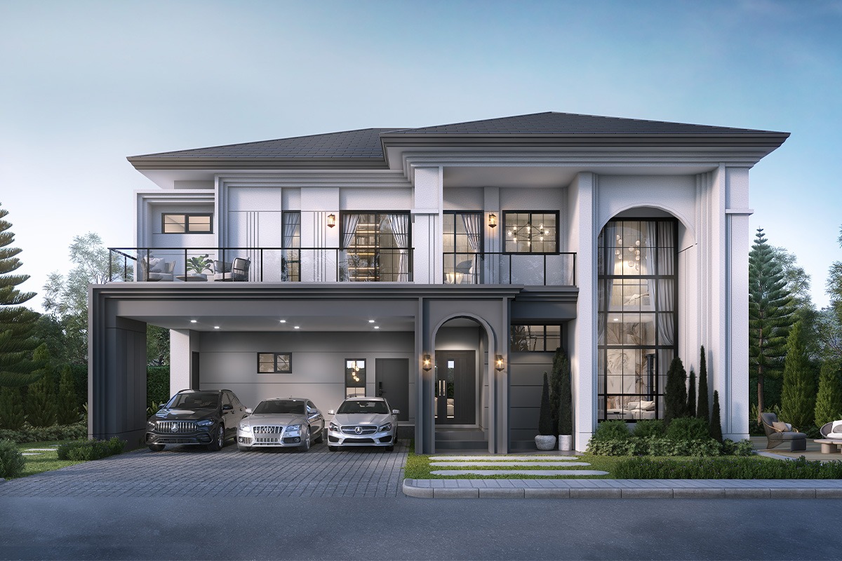 แบบบ้านเดี่ยว Type GRANDEUR