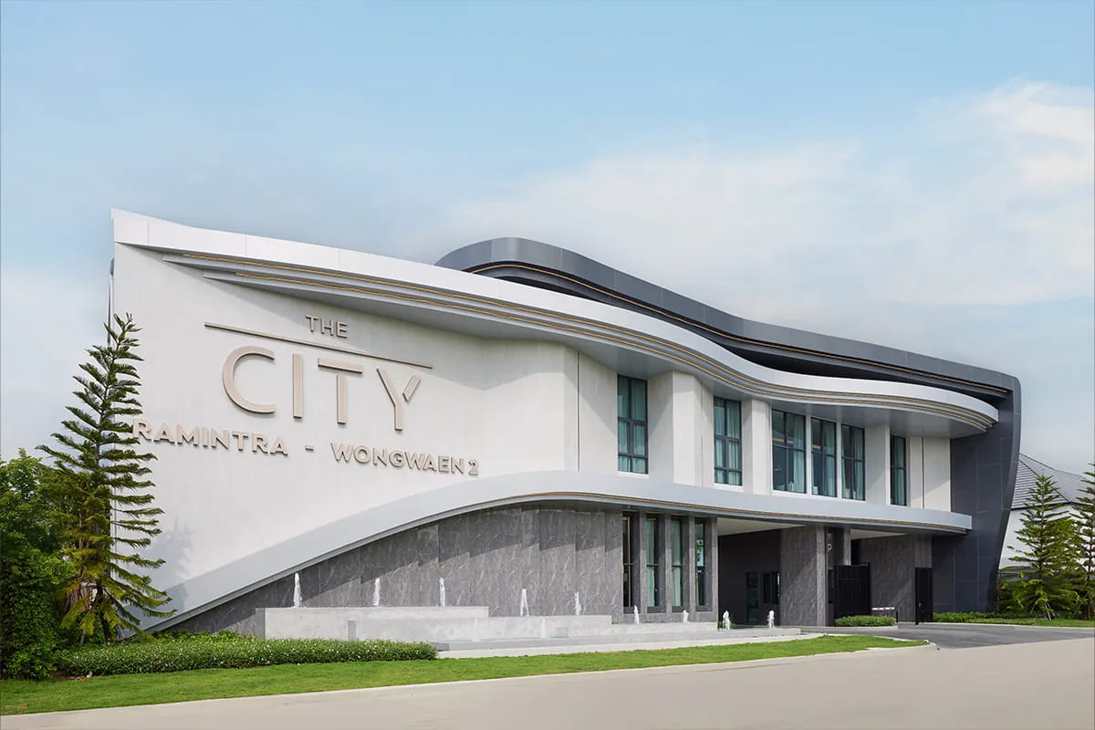 ส่วนกลางโครงการ THE CITY รามอินทรา - วงแหวน 2