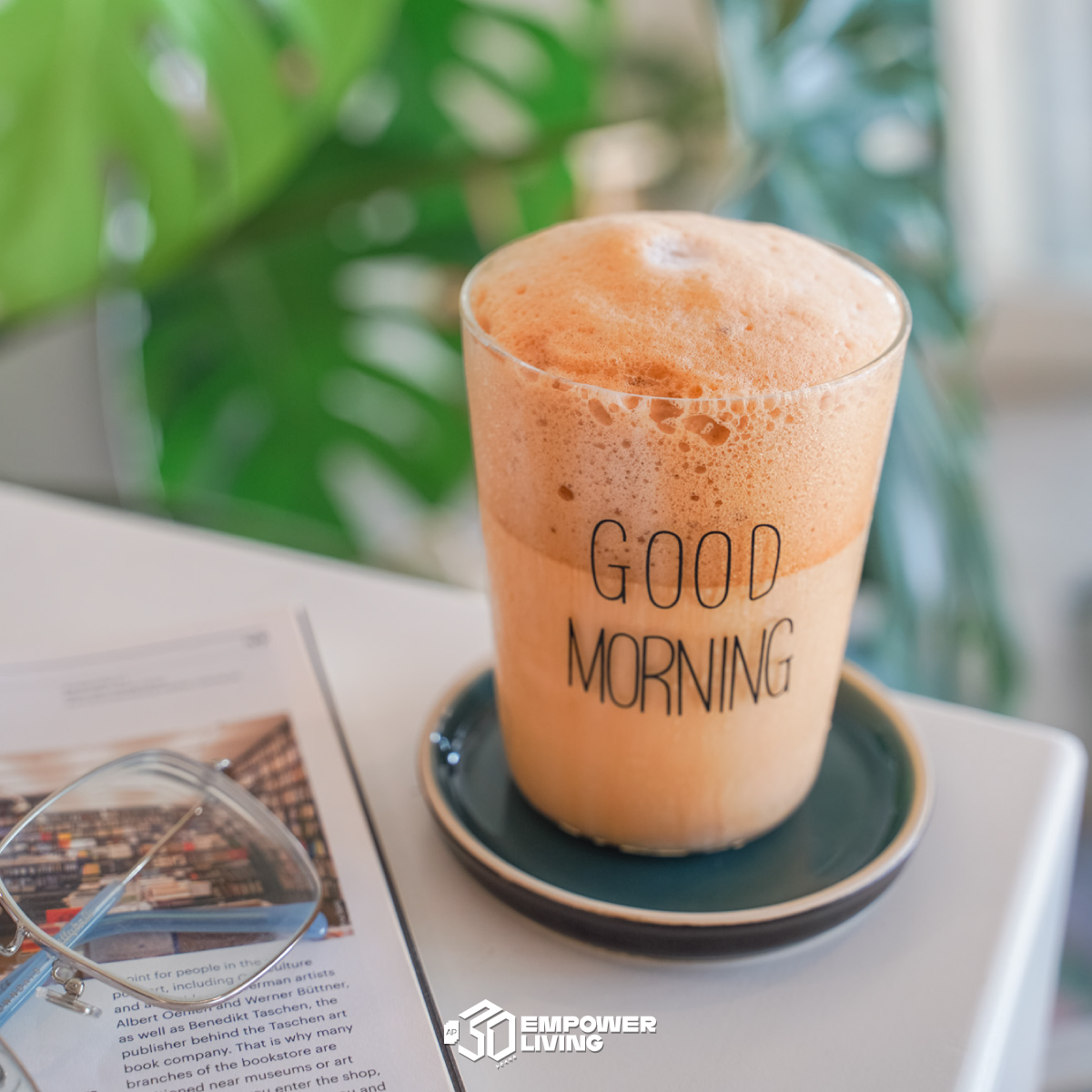 ลาเต้ที่ Lalula Cafe