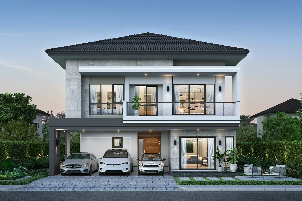แบบบ้าน BELLATRIX โครงการ THE CITY ดอนเมือง - แจ้งวัฒนะ