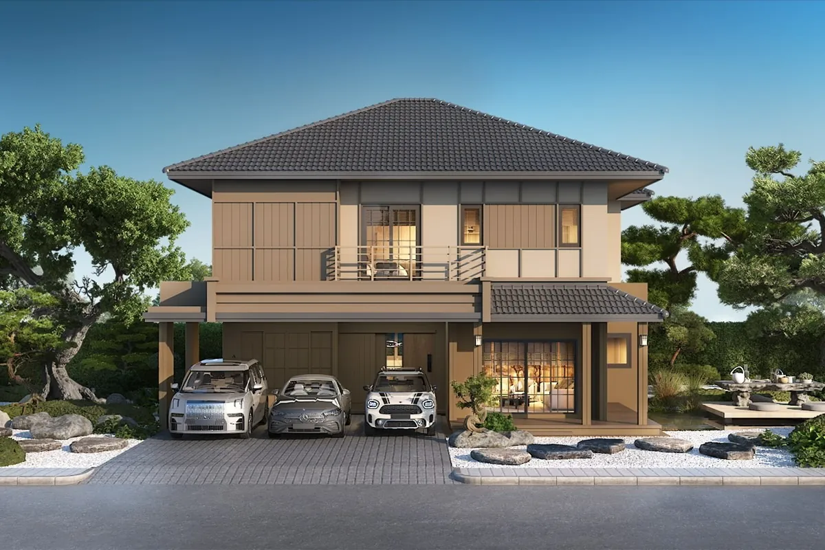 แบบบ้าน KOBOKU โครงการ CENTRO สาทร - สุขสวัสดิ์